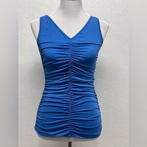 Women’s Rushed Sleeveless Tank Top - XS